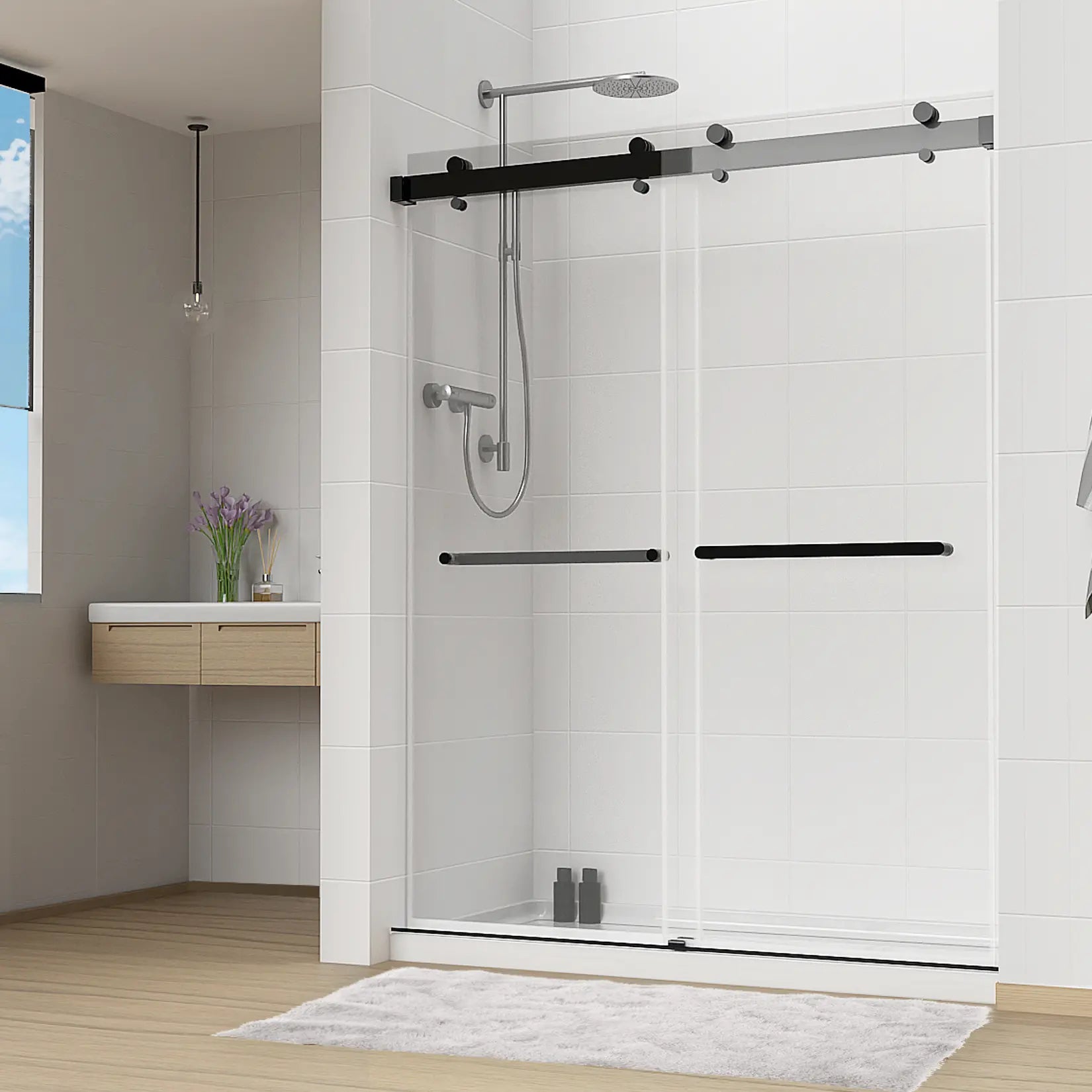 BYPASS SHOWER DOORS