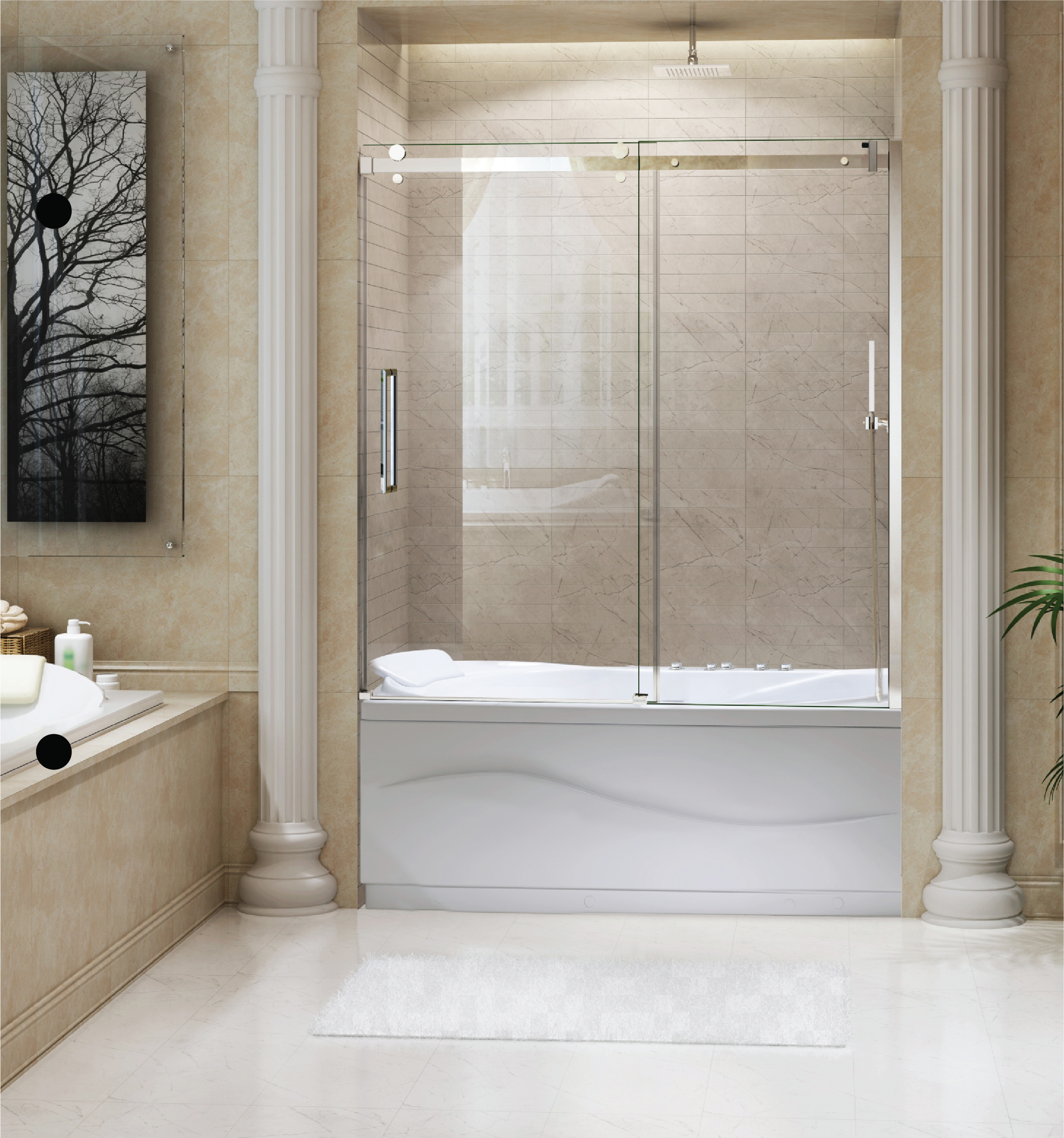 TUB SHOWER DOORS